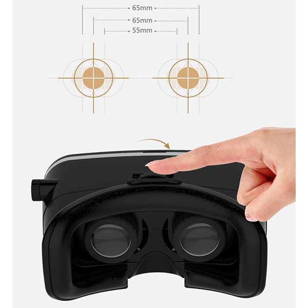 3D Virtual Reality naočare za Smart telefon VR Shinecon - dodatni pogled