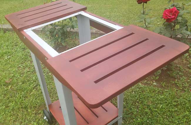 Drvena roštilj kolica 40M 50716 - dodatni pogled