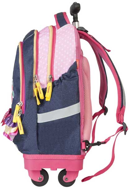 Target ranac sa teleskopskom ručkom i točkićima Smart Candy Flower 17917 - dodatni pogled