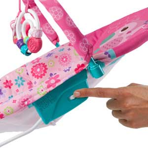 Bright Starts Bebi ležaljka sa vibriranjem Happy Flowers - dodatni pogled