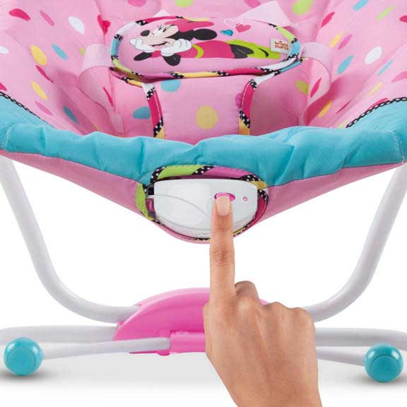 Disney Baby Ležaljka sa vibracijom - do 18kg - Minnie Mouse PeakABoo - dodatni pogled