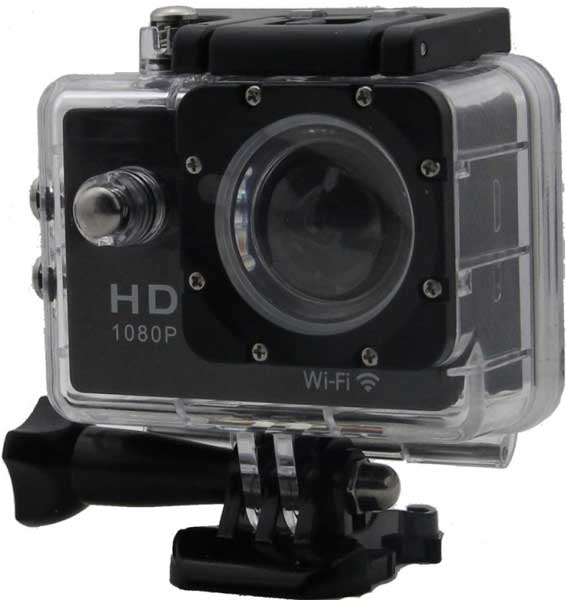 Akciona kamera Stark W8 Crna - dodatni pogled