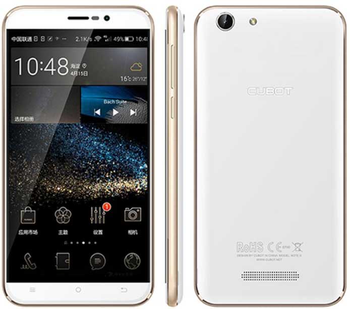 Dual SIM Mobilni telefon Cubot Note S Beli - dodatni pogled