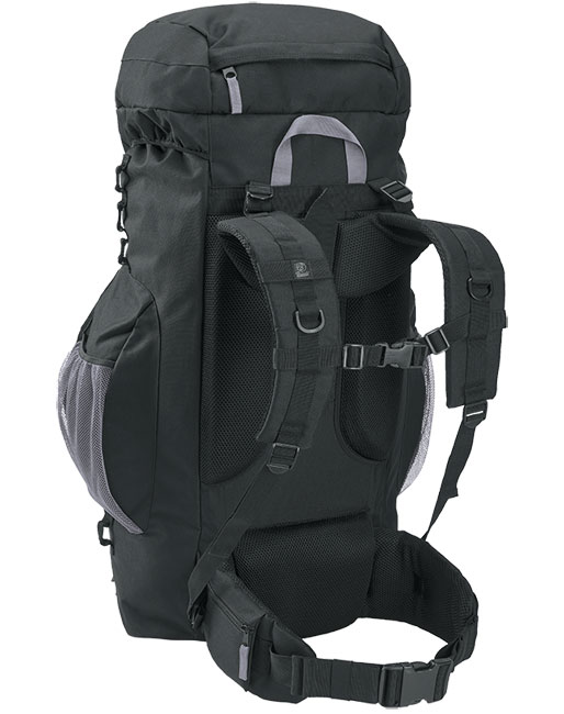 Planinarski ranac Brandit Aviator sa ojačanjima 65 litara crni BR 8016 01 - dodatni pogled