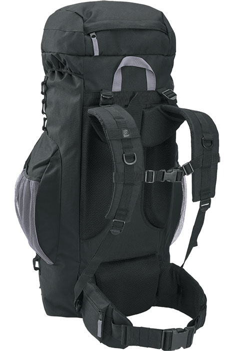 Planinarski ranac Brandit Aviator sa ojačanjima 80 litara crni BR 8017 - dodatni pogled