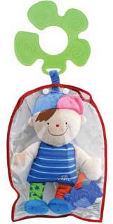 KsKids Zvečka i glodalica sa zakačaljkom Funky Wayne - dodatni pogled