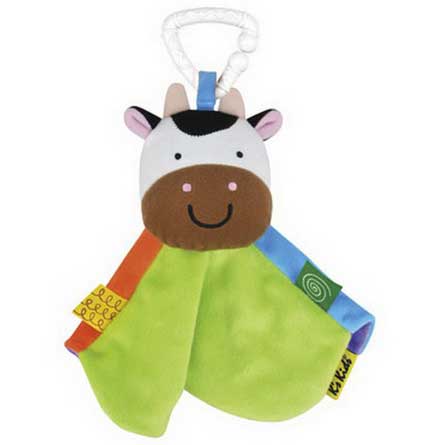 KsKids Igračka za bebe - Ćebence za utehu Moo Moo - dodatni pogled