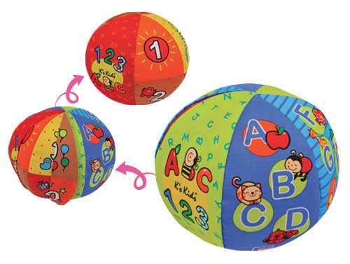 KsKids Edukativna igračka 2u1 Lopta koja priča - dodatni pogled