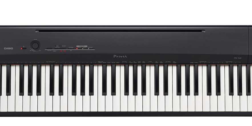 Casio digitalni klavir Privia PX-160BK - dodatni pogled