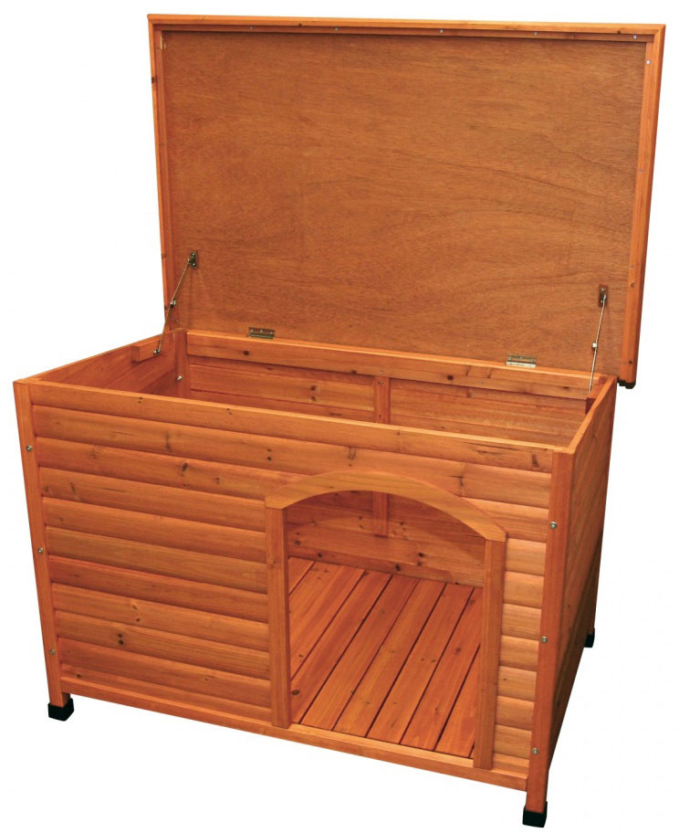 Kućica Za Pse Sa Ravnim Krovom Trixie Natura M-L - dodatni pogled