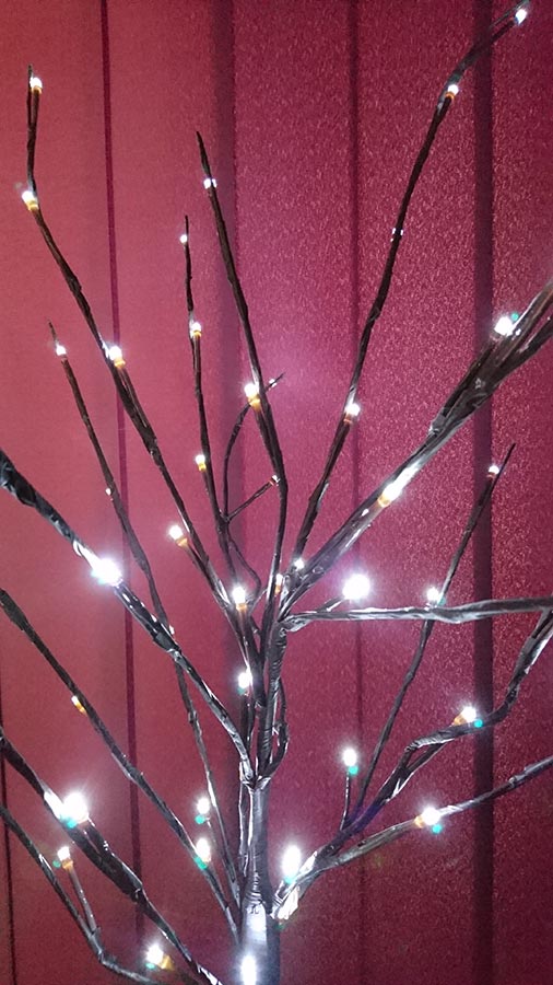 Svetleće Drvo sa 64 LED diode - dodatni pogled