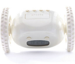 Clocky Neuhvatljivi Budilnik beli - dodatni pogled