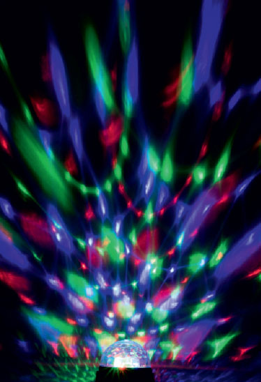 Novogodišnja disko kugla u boji DL80L - dodatni pogled