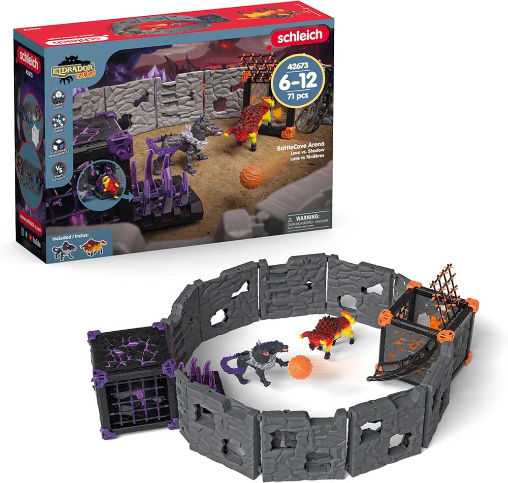 Schleich® Eldrador® figure Borbena arena Lava protiv Senke 42673 - dodatni pogled