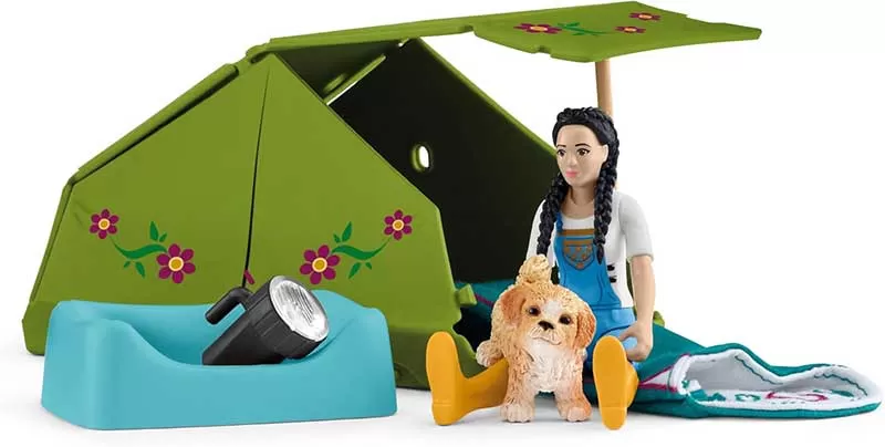 Schleich® Figurice HORSE CLUB Kampovanje sa kucom 42745