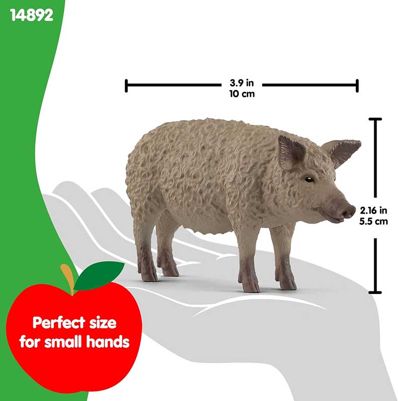 Schleich® Figurice Domaće životinje Svinja mangulica 14892 - dodatni pogled
