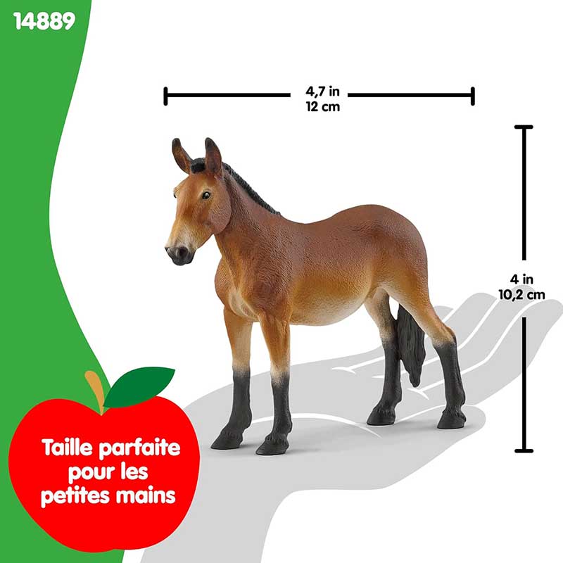 Schleich® Figurice Domaće životinje Mula 14889 - dodatni pogled