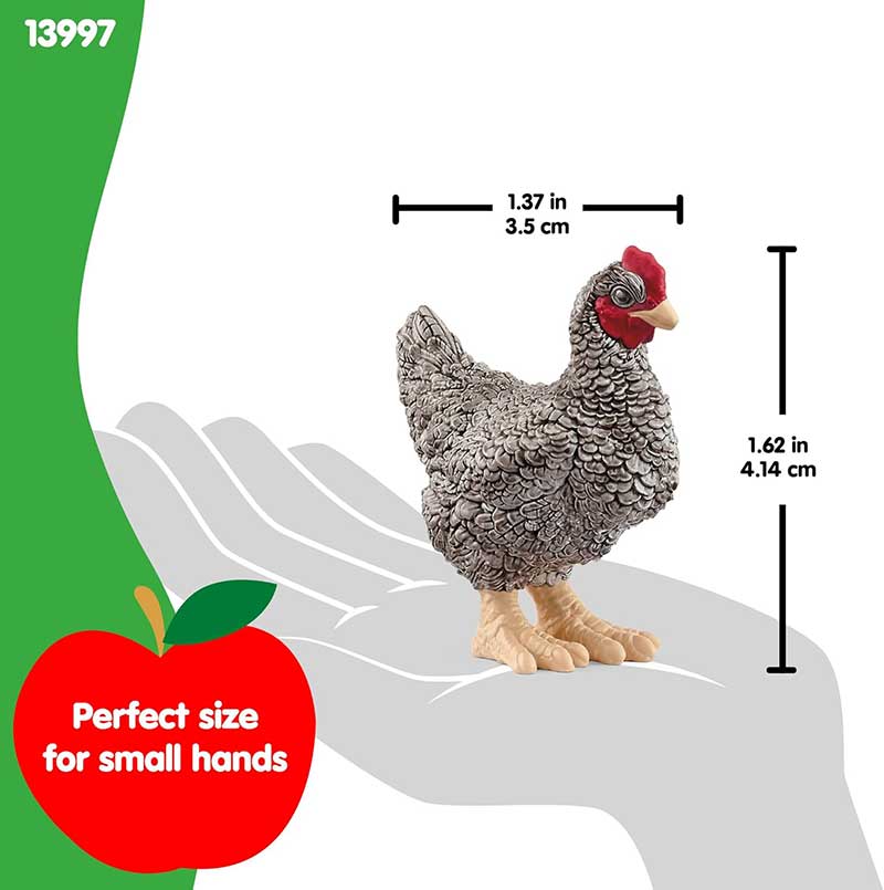 Schleich® Figurice Domaće životinje Kokoška graorka 13997 - dodatni pogled