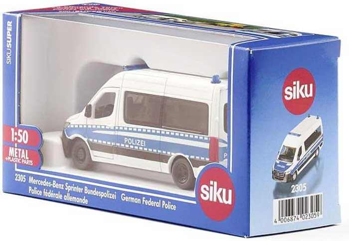 SIKU Automobilčić Kombi Mercedes-Benz Sprinter Federalna policija 2305 - dodatni pogled
