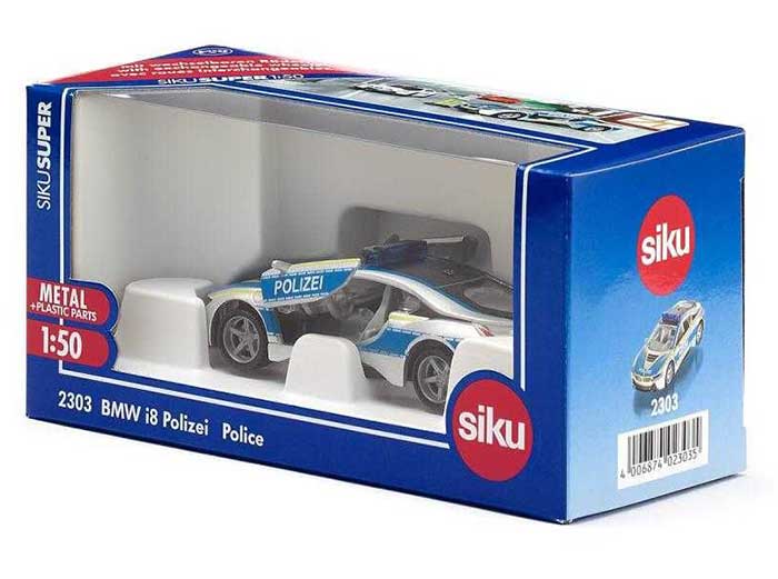 SIKU Automobilčić za decu Policija BMW i8 Police 2303 - dodatni pogled