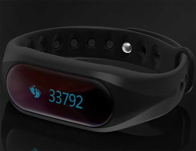 Narukvica za praćenje fizičkih aktivnosti Cubot V1 Smartband - dodatni pogled