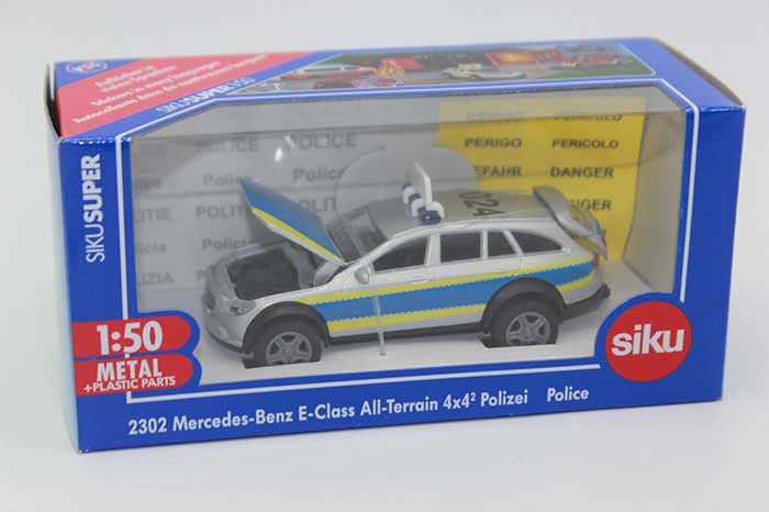SIKU Automobilčić za decu Policija Mercedes-Benz E-Class All Terrain 4X4 Police 2302 - dodatni pogled