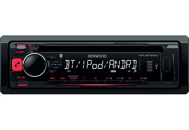Kenwood Auto radio CD/MP3 USB Bluetooth Player KDC-BT500U - dodatni pogled