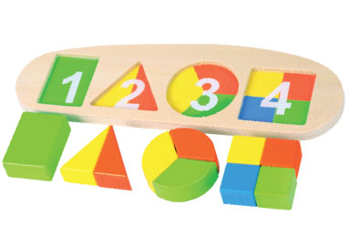 Geometrijski oblici na tabli Pino Toys 5438 - dodatni pogled