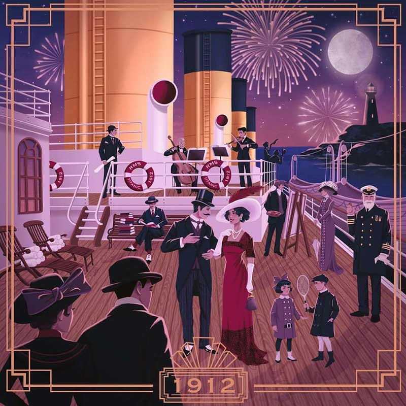 Puzzle slagalica 750 delova Titanik Art and Soul Ravensburger 12001544 - dodatni pogled