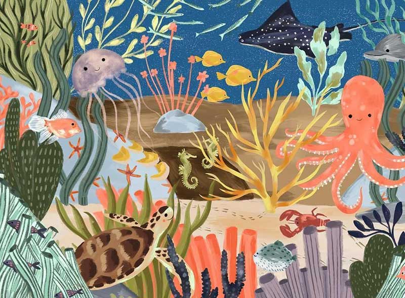 Puzzle slagalica 500 delova Okeanska čarolija Ravensburger 12001385 - dodatni pogled