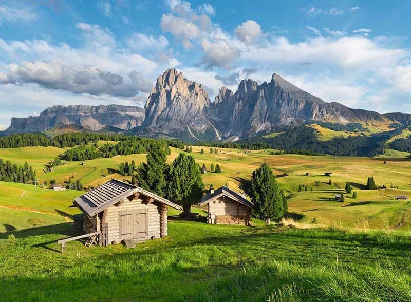 Puzzle slagalica 500 delova Alpe di Siusi Dolomiti Italija Ravensburger 12001383 - dodatni pogled