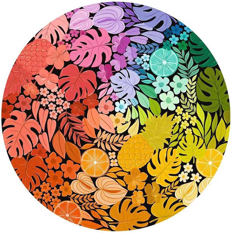 Puzzle 500 delova Circle of colors Tropical Ravensburger 12000821 - dodatni pogled