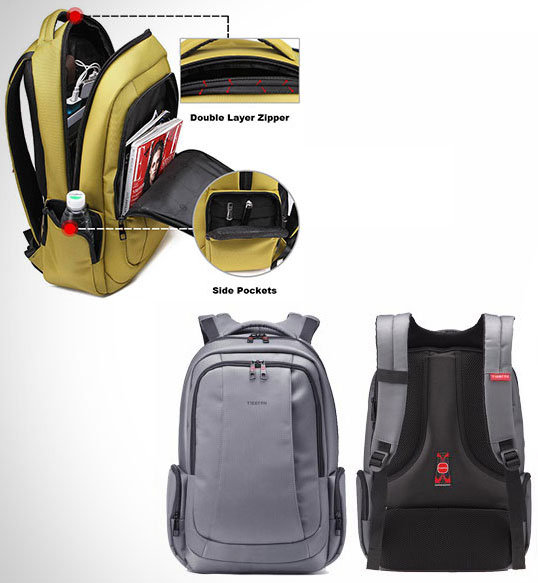 Ranac za laptop Tigernu T-B3143SG - dodatni pogled