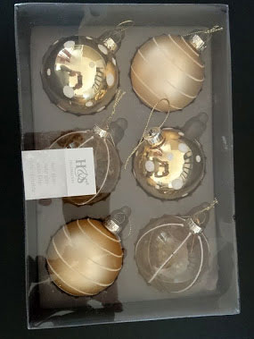 Komplet Ukrasa Za Jelku 6 cm - 6 Komada - dodatni pogled