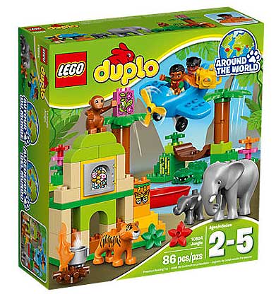 LEGO® DUPLO® Kocke - Džungla LE10804 - dodatni pogled