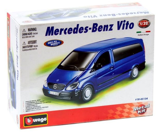 Bburago Kit Set za sklapanje vozila Mercedes Benz Vito BU45134 - dodatni pogled