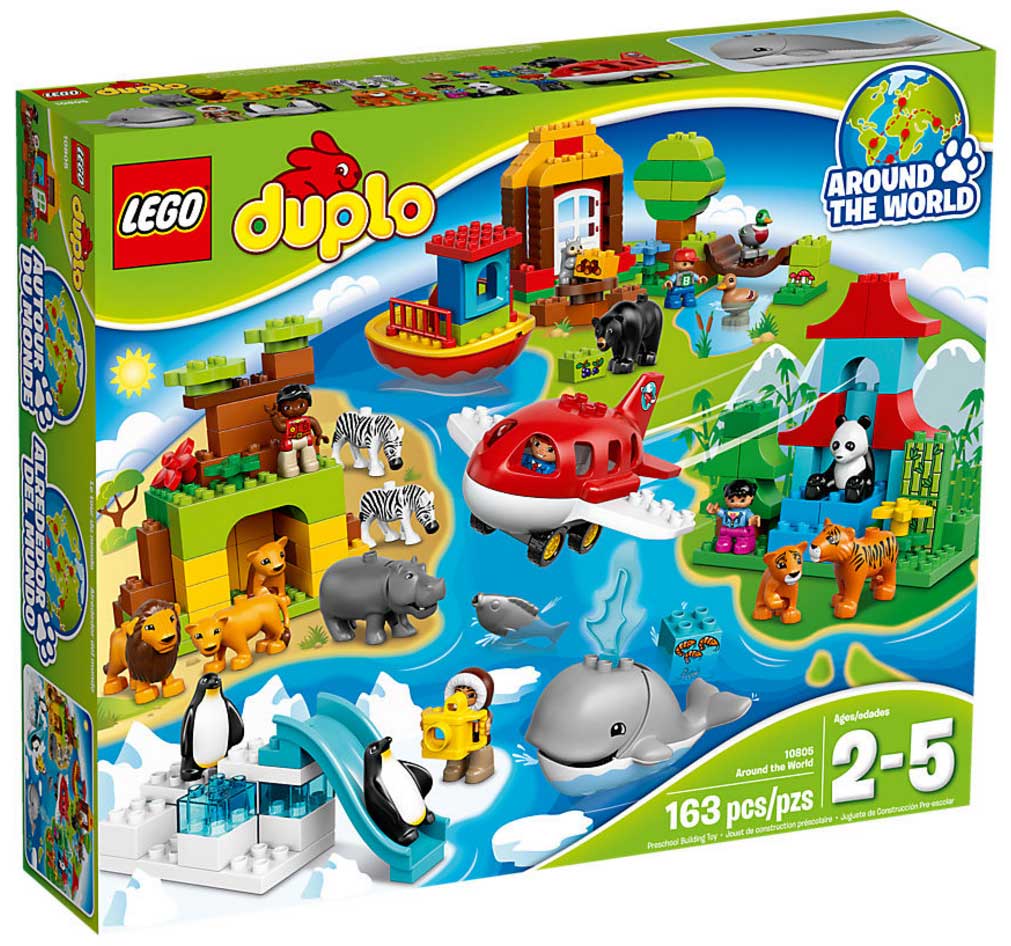 LEGO® DUPLO® Kocke - Put oko sveta 10805 - dodatni pogled