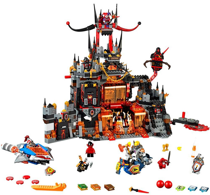 LEGO Nexo Knights kocke Vulkanska jazbina LE70323 - dodatni pogled