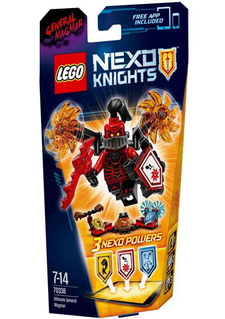 LEGO Nexo Knights kocke Ultimate General Magmar LE70338 - dodatni pogled