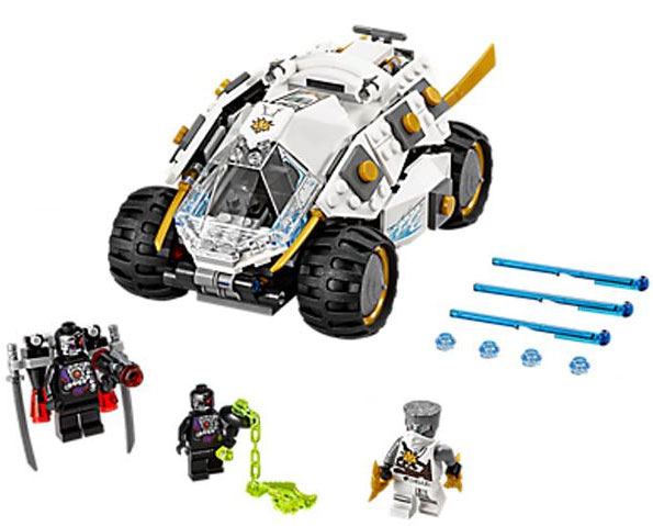 LEGO® NINJAGO kocke Titanium Ninja Tumbler LE70588 - dodatni pogled