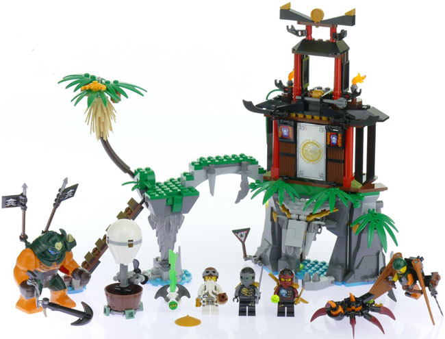 LEGO® NINJAGO kocke Tiger Widow Island LE70604 - dodatni pogled
