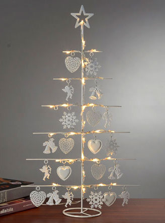 Novogodišnja LED Svetleća Jelka Sa Ukrasima - Za Spoljnu i Unutrašnju Upotrebu - dodatni pogled