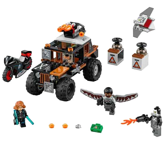 LEGO® Super Heroes Kocke Crossbones Hazard Heist LE76050 - dodatni pogled