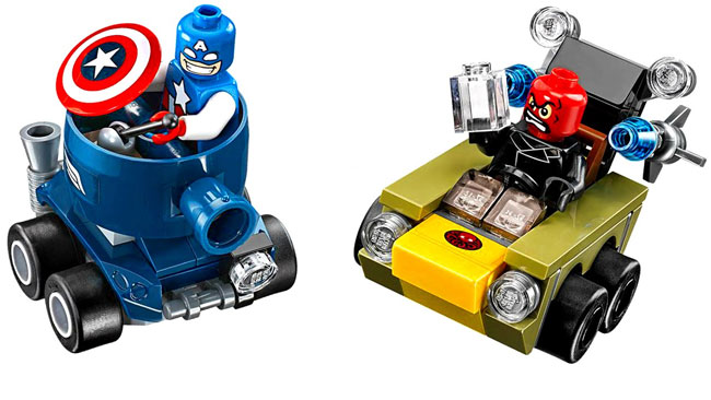 LEGO® Super Heroes Kocke Mighty Micros Kapetan Amerika LE76065 - dodatni pogled