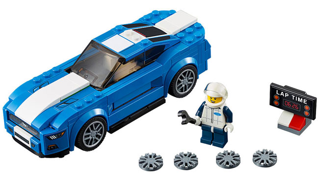 LEGO® Speed Champions Kocke Automobil Ford Mustang GT LE75871 - dodatni pogled