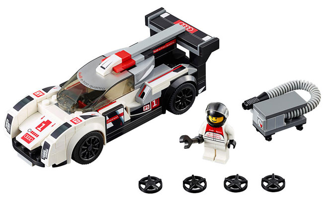 LEGO® Speed Champions Kocke Automobil Audi R18 e-tron LE75872 - dodatni pogled