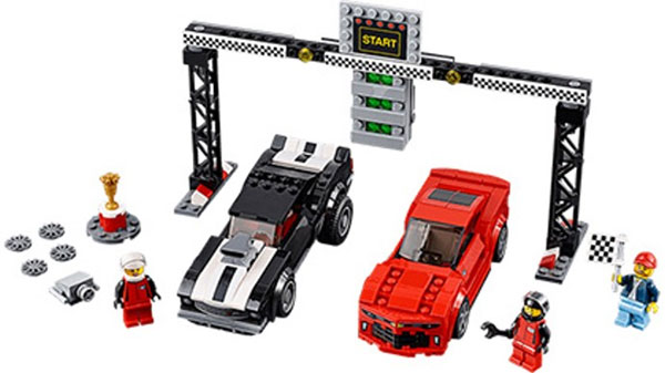 LEGO® Speed Champions Kocke Automobili Chevrolet Camaro Drag Race LE75874 - dodatni pogled