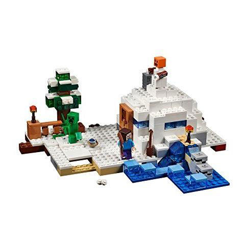 Minecraft LEGO® Kocke The Snow Hideout LE21120 - dodatni pogled