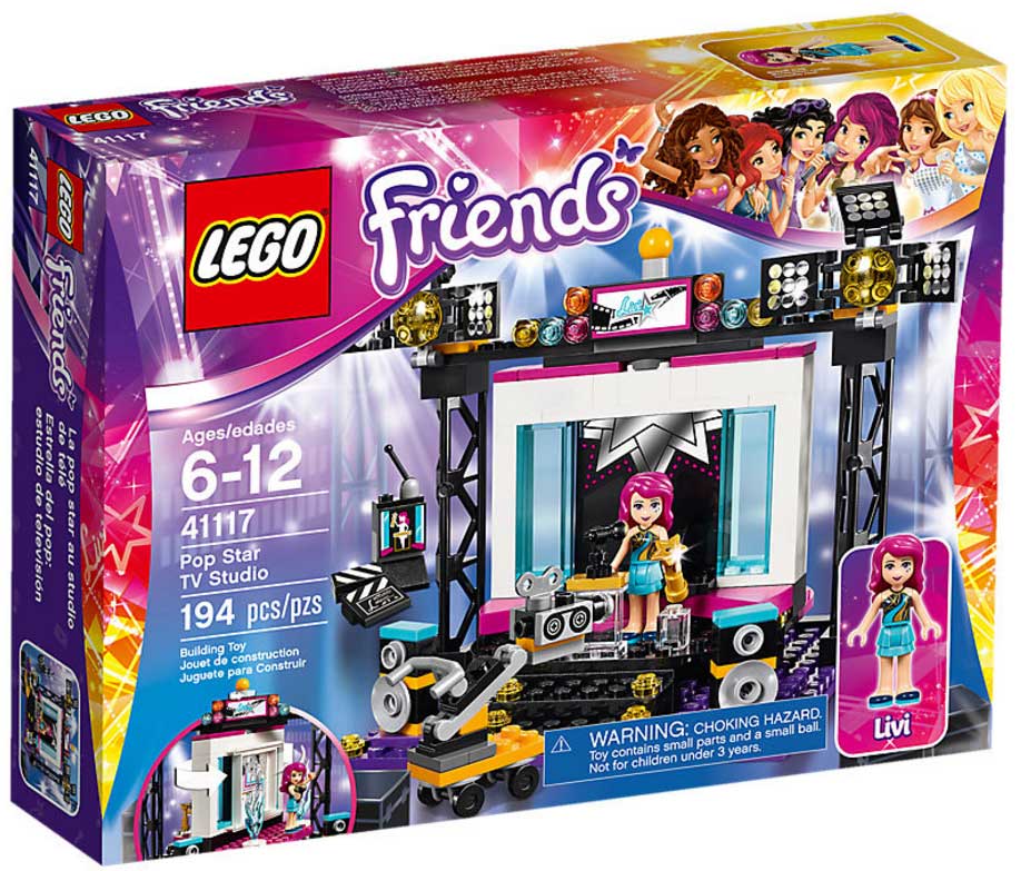 LEGO® FRIENDS Kocke Pop Star TV Studio LE41117 - dodatni pogled