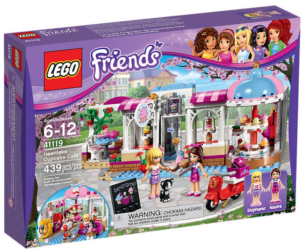 LEGO® FRIENDS Kocke Hartlake Cupcake Cafe 41119 - dodatni pogled